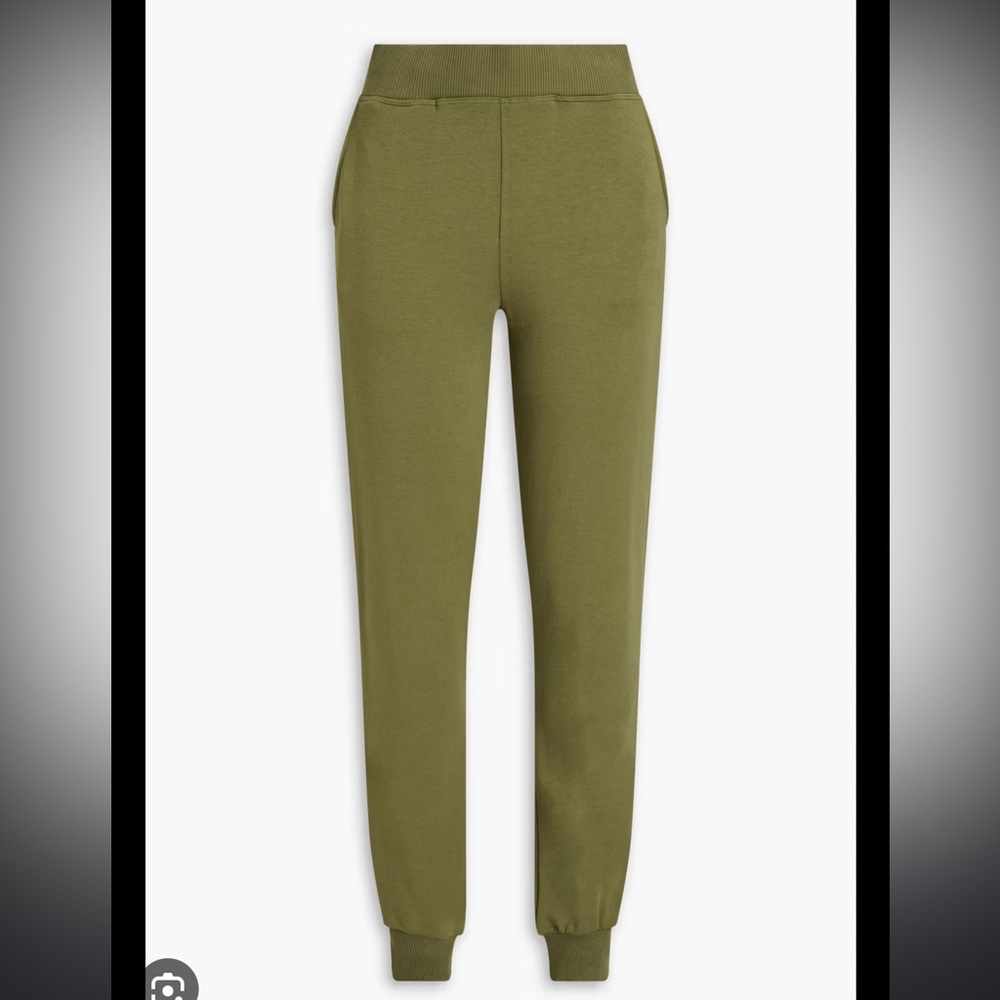 L'AGENCE
Cropped French terry track pants